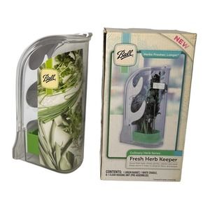 BALL Brand Fresh Herb Keeper Culinary Herb Series Keeps Basil Parsley Cilantro